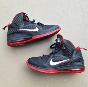 lebron 9 red and black