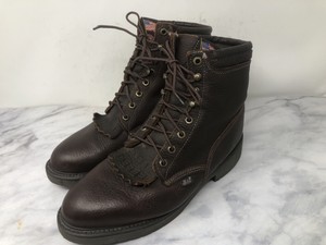 justin double comfort work boots