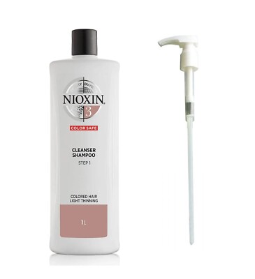 Nioxin System 4 Cleanser Shampoo 1000ml + Pumpe