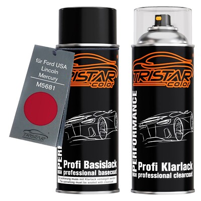 Autolack Spraydosen Set für Ford USA Lincoln Mercury M5681 Candy Apple Red
