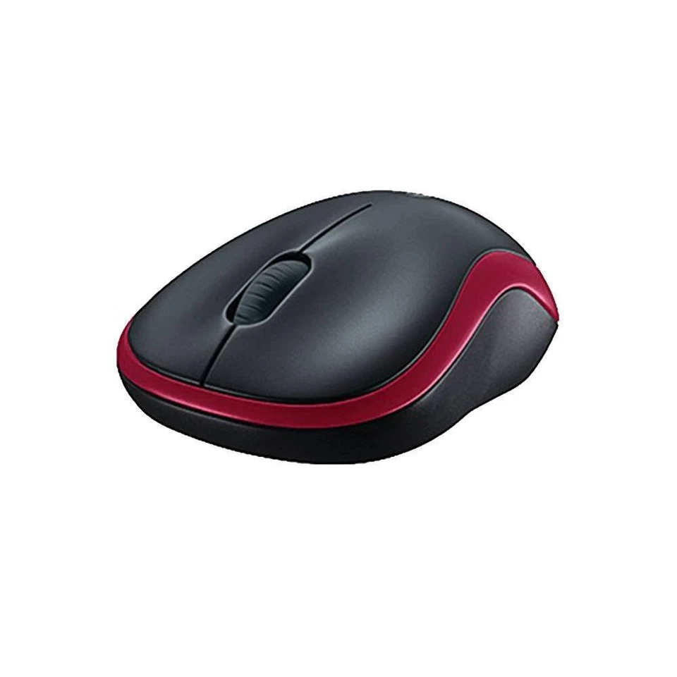 Logitech M186 Red wireless 1000 DPI Gaming Mouse - Image 3 of 3