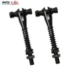 2Pcs Limit Strap Clevis Adjustable Heavy Duty Weld On Mounting Kit Aluminum