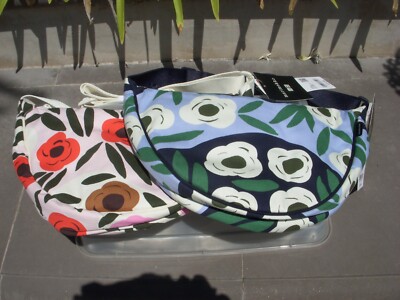 Uniqlo x Marimekko Round Mini Shoulder/Belt Bag, Chose Pink or Blue, NWT 