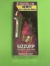 FREE GIFTS🎁Crop Kingz👑Sizzurp🇺🇸Grape🍇Syrup🥤Hard Candy🍭Organic Hemp Papers