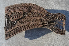 BATIK iron - fabric printing stamp - Java Indonesia