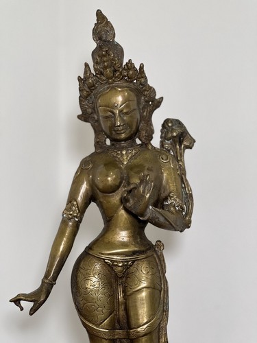 Antike Tara Tibetischer Buddhismus Buddha Statue - Bild 11 von 16