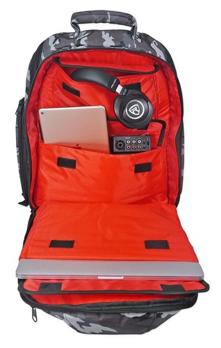 Rockville Travel Case Camo Backpack Bag For Allen & Heath ZEDi10FX Mixer - Picture 8 of 11