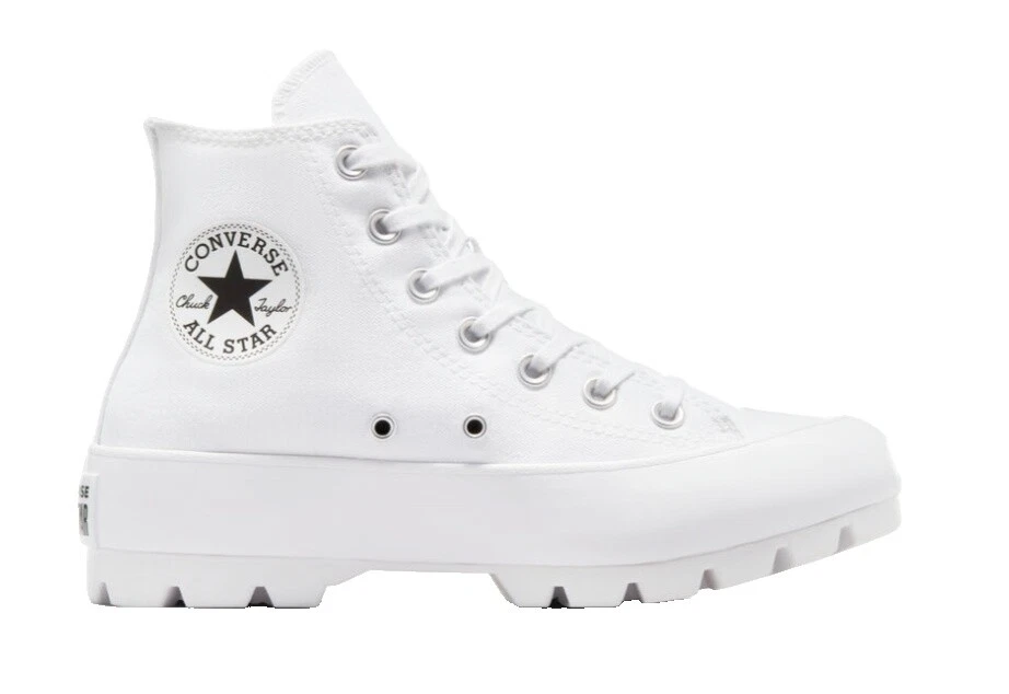 Converse White Leather Athletic Shoes for Women