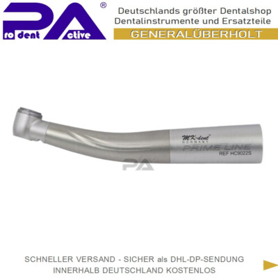 MK-Dent  PRIME LINE HC9022S Turbine - Sirona Anschluss - GENERALÜBERHOLT