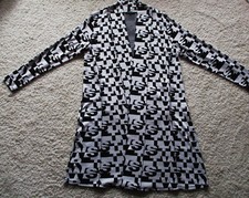 TWISTER  Traum Lagenlook Jersey Mantel+offene Front+Buchstaben Druck+kaum getr+2