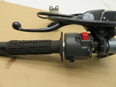 1990-1993 KAWASAKI NINJA ZX6 LEFT HANDLE GRIP WITH CLUTCH LEVER