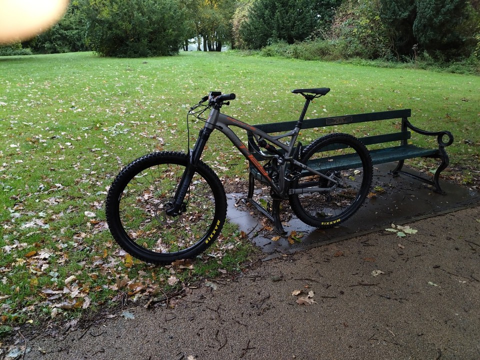 whyte full suspension mountain bike XL possible trade on another full