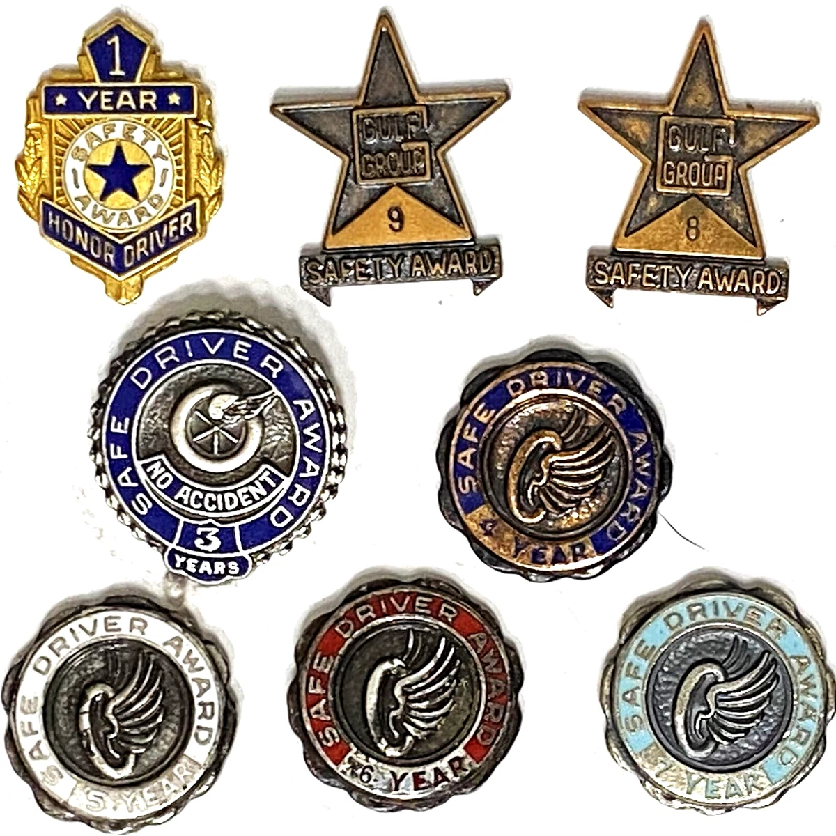 Safety Award Pins
