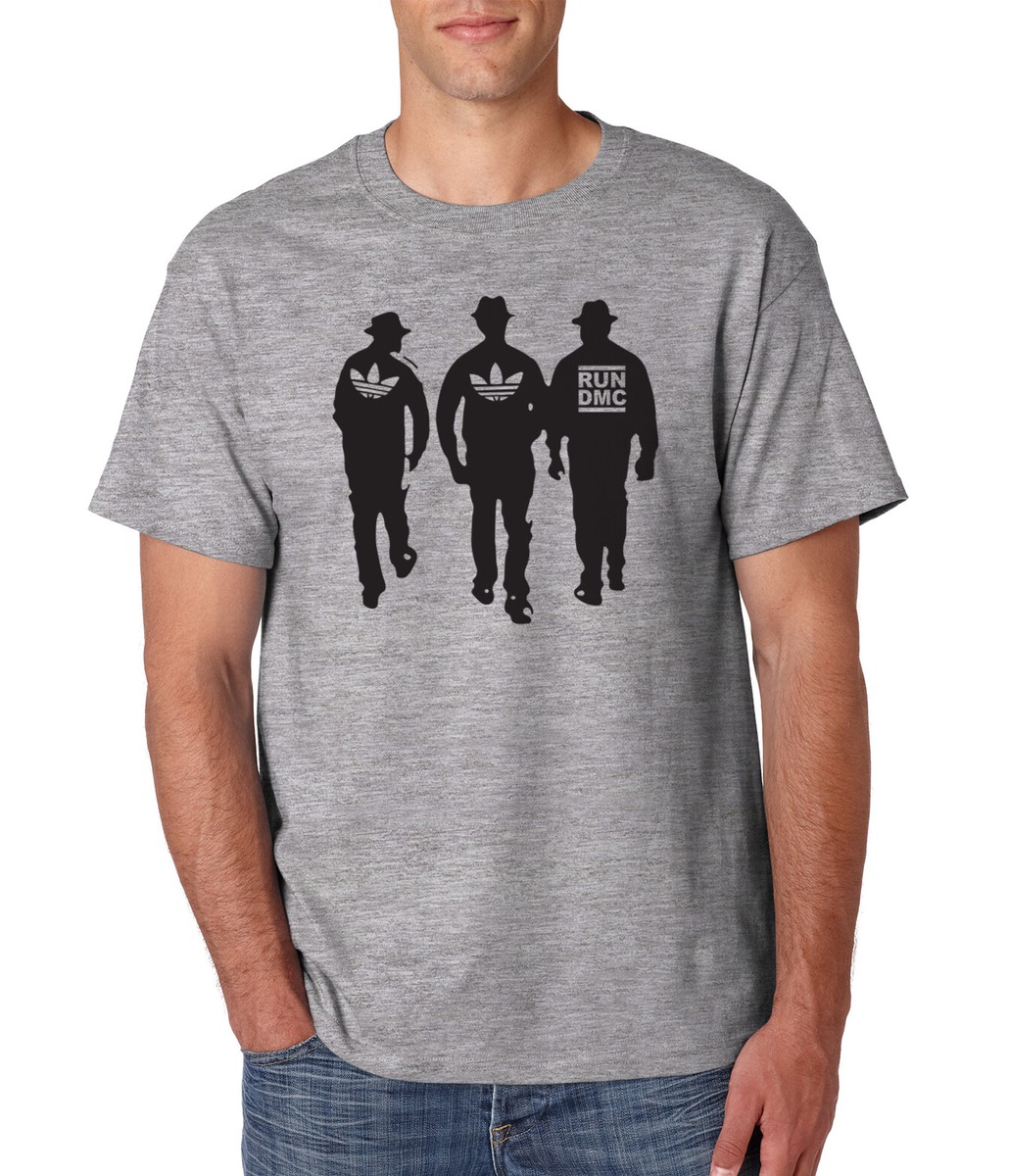 00s メキシコ製 ALSTYLE RUN DMC ミュージックTシャツ グレー 00s