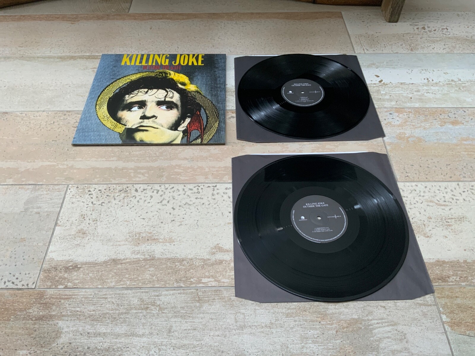 Killing Joke Outside The Gate Rare Gatefold 2xLP Vinyl 2009 bonus tracks COLEMAN