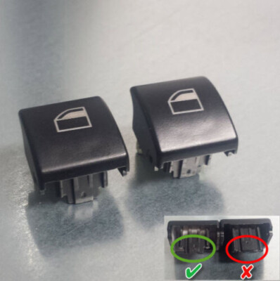 2pcs Power Window Switch Power Window Switch Button Fits BMW 3 Series E46