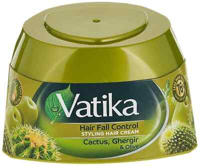 Dabur Vatika Naturals Hair Fall Control Styling Hair Cream 140ml FREE SHIPPING W