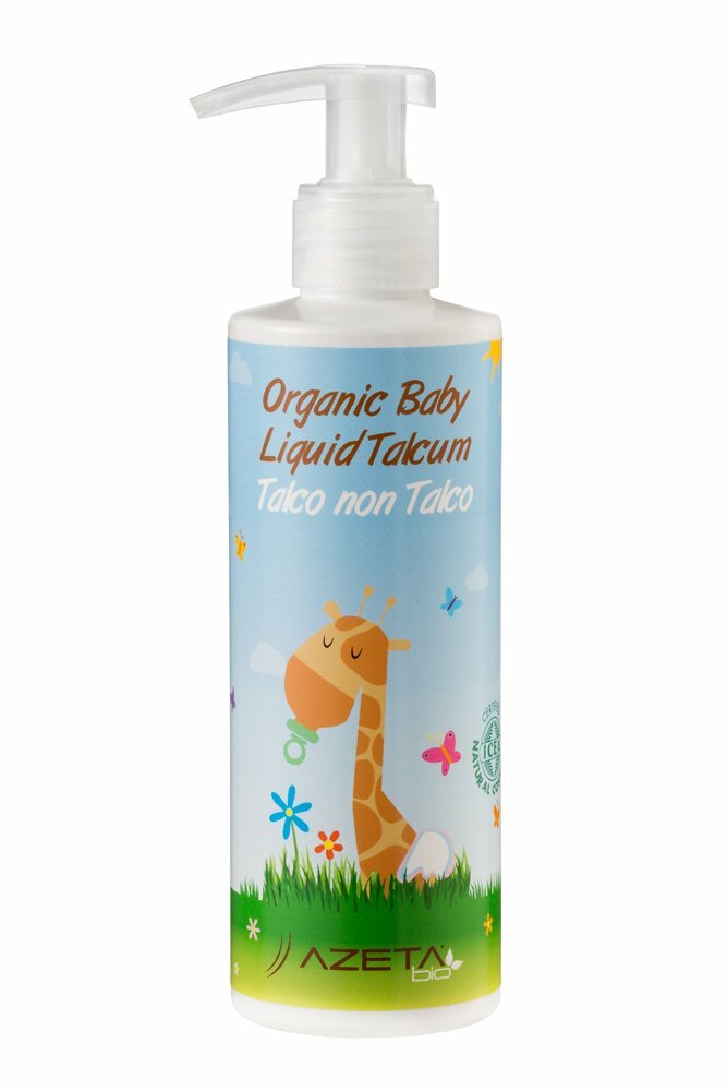 Talco non Talco Biologico - AZETAbio - Linea Bimbi - 200 ml (U1A)