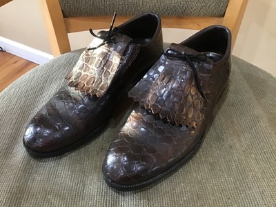 steel spike golf shoes