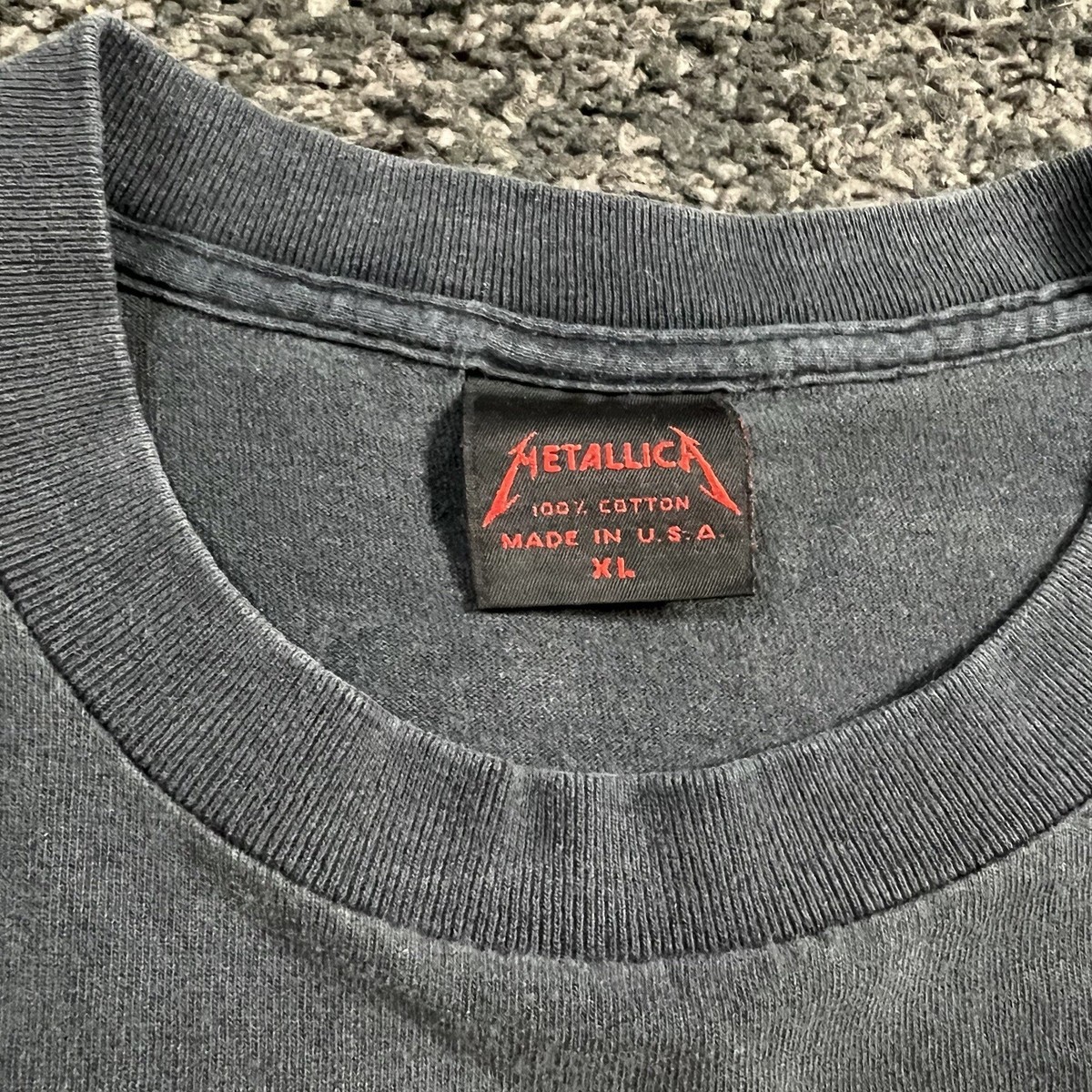 Vintage Metallica Pushead Tshirt XL Don't Tread On Me | eBay