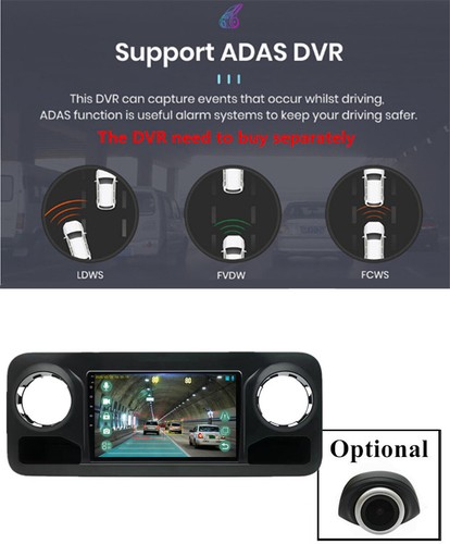 10.1" Stereo Radio GPS 6+128G Player FM For Mercedes Sprinter 2018-22 w/Carplay - Foto 14 di 22