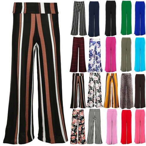 Wide Leg Flared Loose Pants Leggings | eBay