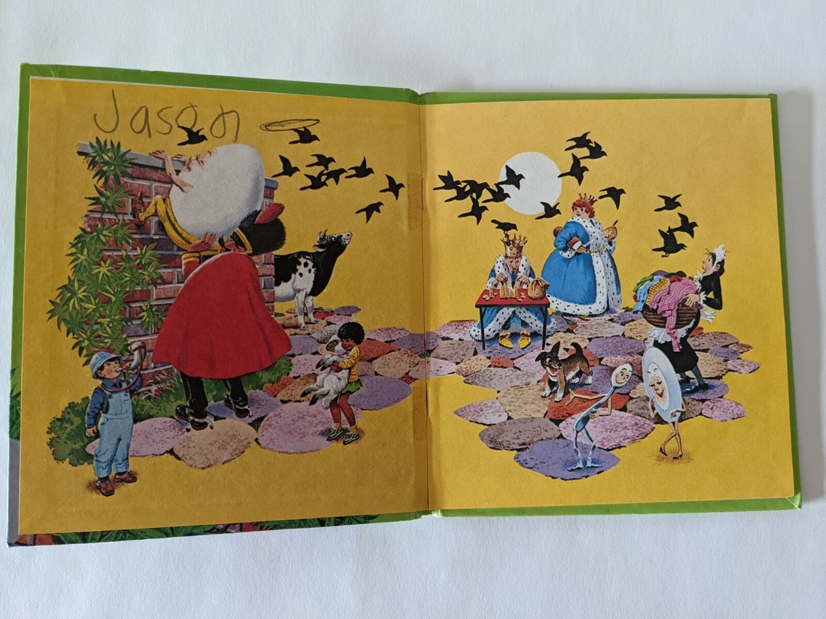 1976 Book Humpty Dumpty And Other Nursery Rhymes | eBay