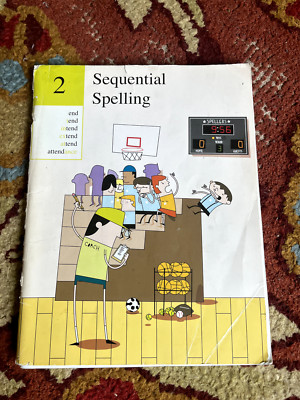 Sequential Spelling 2 Teacher's Book - Clean Pages, Damaged binding on cover