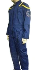 STAR TREK Enterprise Jumpsuit Yellow Red Command uniform Halloween Costume New