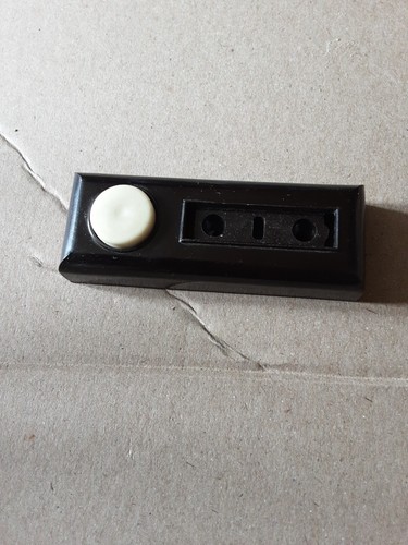 🔌 Prise De Surface Vintage En Bakélite Ivoire – Double Sortie – Référence 81I – Neuf Rétro