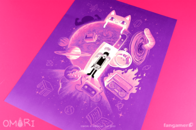 Omori OMOCAT Poster Limited Omori Tokyo Game Show TGS 2022 18 x 27