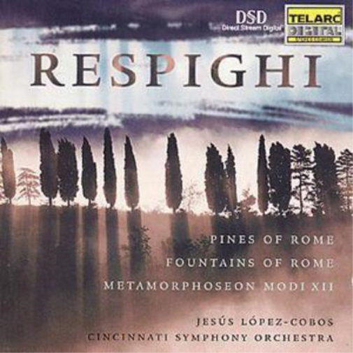 Ottorino Respighi Pines of Rome (Lopez-cobos, Cincinnati So) (CD) Album