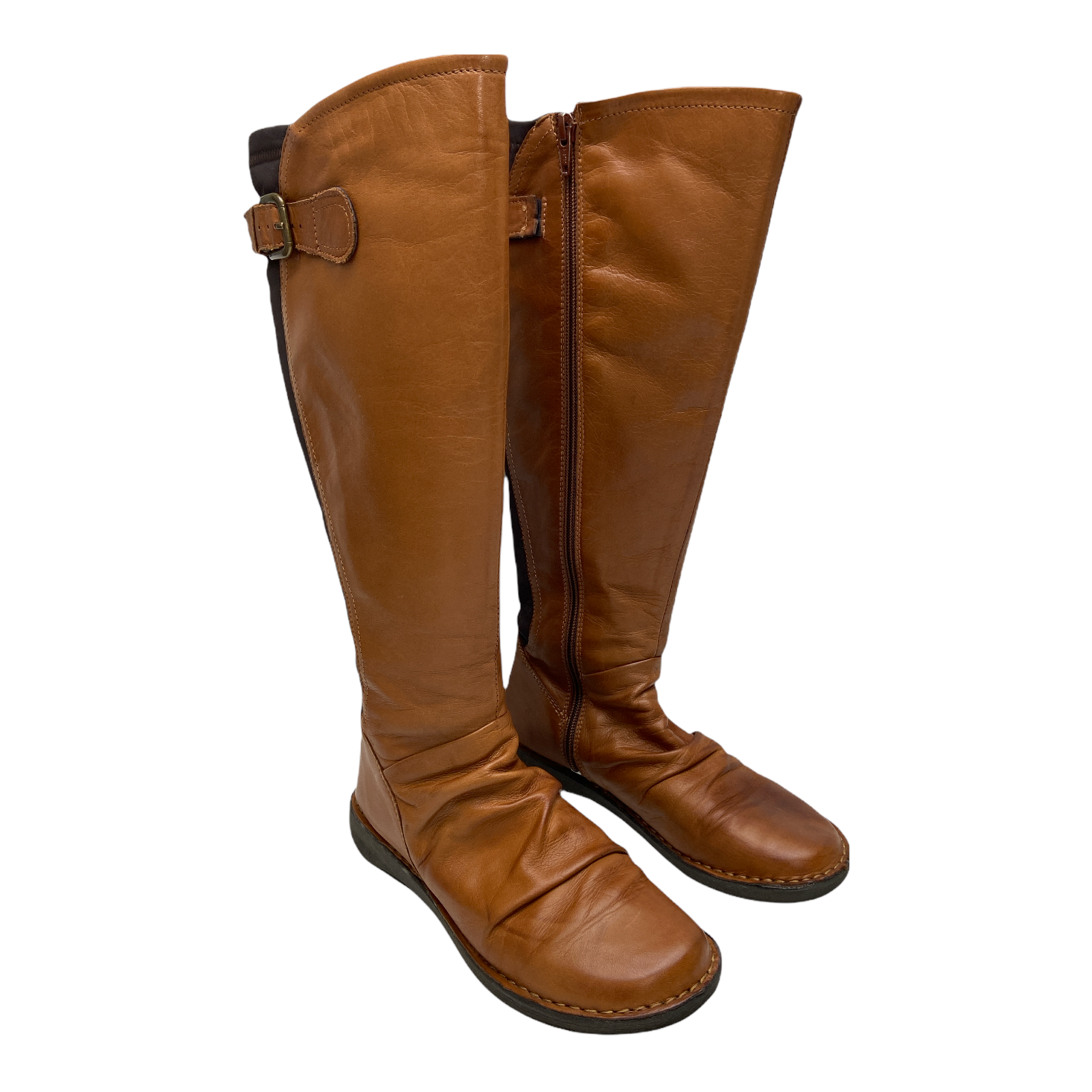 Miz Mooz Women's Leather Wide Calf Tall 