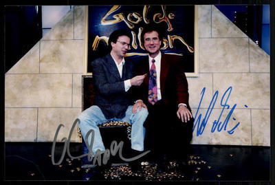 Kurt Felix und Wolfgang Lippert Foto Original Signiert 14,5x22 ## BC G 11931