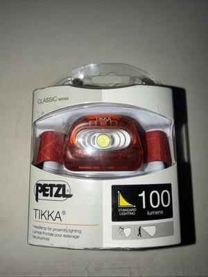 Petzl Tikka 100 Lumen Headlamp -Red