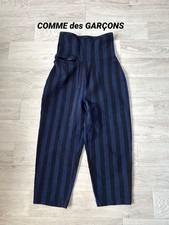 USED COMME DES GARCONS HIGH-WAISTED TAPERED PANTS, SIZE GOOD