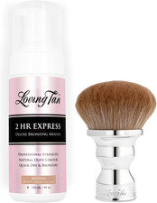 2 HR Express Self Tanning Mousse, Medium - Streak Free, Natural, Professional Qu