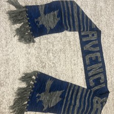 Harry Potter Scarf Ravenclaw Tassels Preowned Good