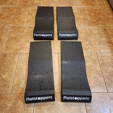 Set Of 4x Flatstoppers Race Ramps Rr-fs-10 10x28 Tire Storage Pads 1500lb Set Of 4x Flatstoppers Race Ramps Rr-fs-10 10x28 Tire Storage Pads 1500lb