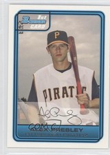 2006 Bowman Draft Draft Picks White 185/225 Alex Presley #DP48 1d1