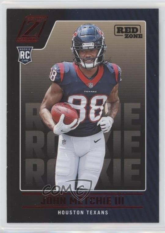 2022 Panini Zenith Rookies Red Zone John Metchie III #117 Rookie RC 0nr3