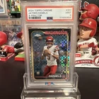 2024 Topps Chrome Jayden Daniels RC X-Fractor Rookie #201 Commanders PSA 9