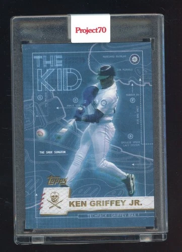 2021 Topps Project70 #12 Ken Griffey Jr Mariners HOF Art by The Shoe Surgeon