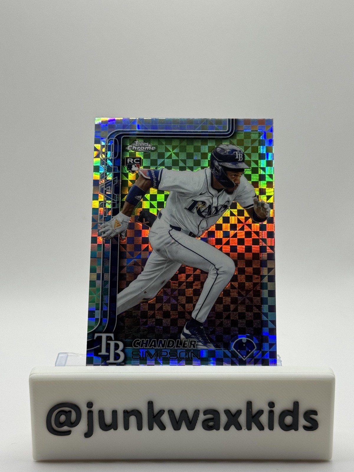 2025 Topps Chrome Update #USC179 Chandler Simpson X-Fractor