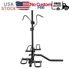 Hitch Mount Folding Carrier Car Truck SUV 1.25"/2" Receiver 2-Bike Rack