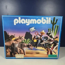Playmobil 3801 Watering Hole 1994 • Factory Sealed • New in Box Germany • NOS