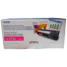 Brother TN-315M Magenta Toner Cartridge Genuine OEM Original