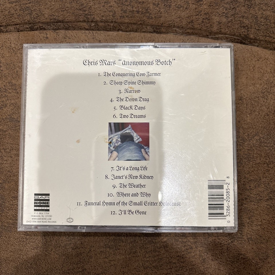 Chris Mars: Anonymous Botch CD | eBay
