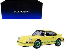 Autoart 78033 1/18 Porsche 911 Carrera 2.7 RS Light Yellow with Green