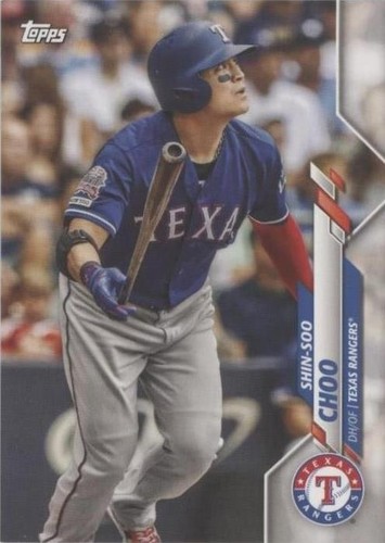 Texas Rangers SHIN SOO CHOO Signed 2016 Topps Card | eBay